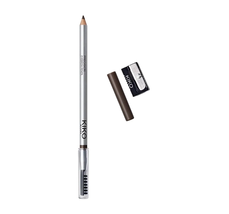 KIKO Milano Precision kredka do brwi z temperówką 02 Dark Chestnut 0,55g