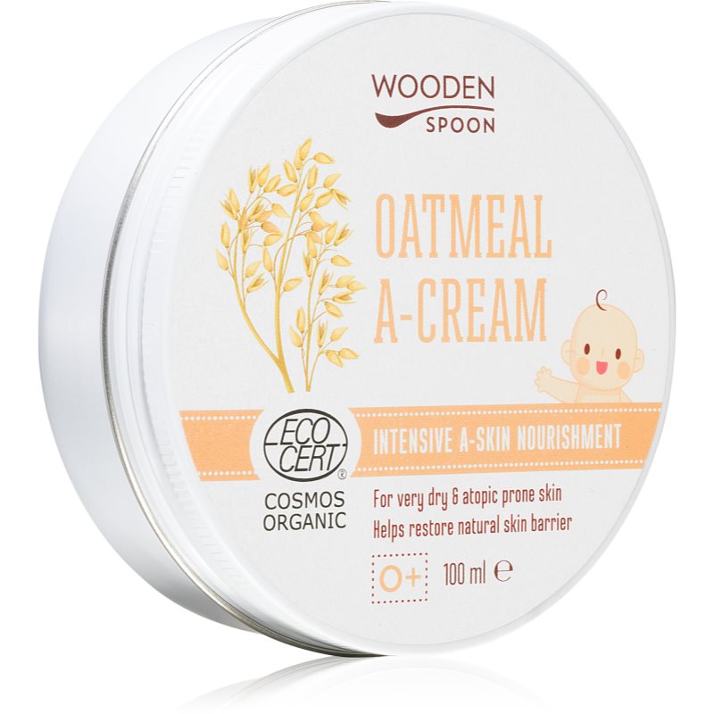WoodenSpoon Oatmeal A-Cream odżywczy krem łagodzący do skóry suchej i atopowej 100 ml