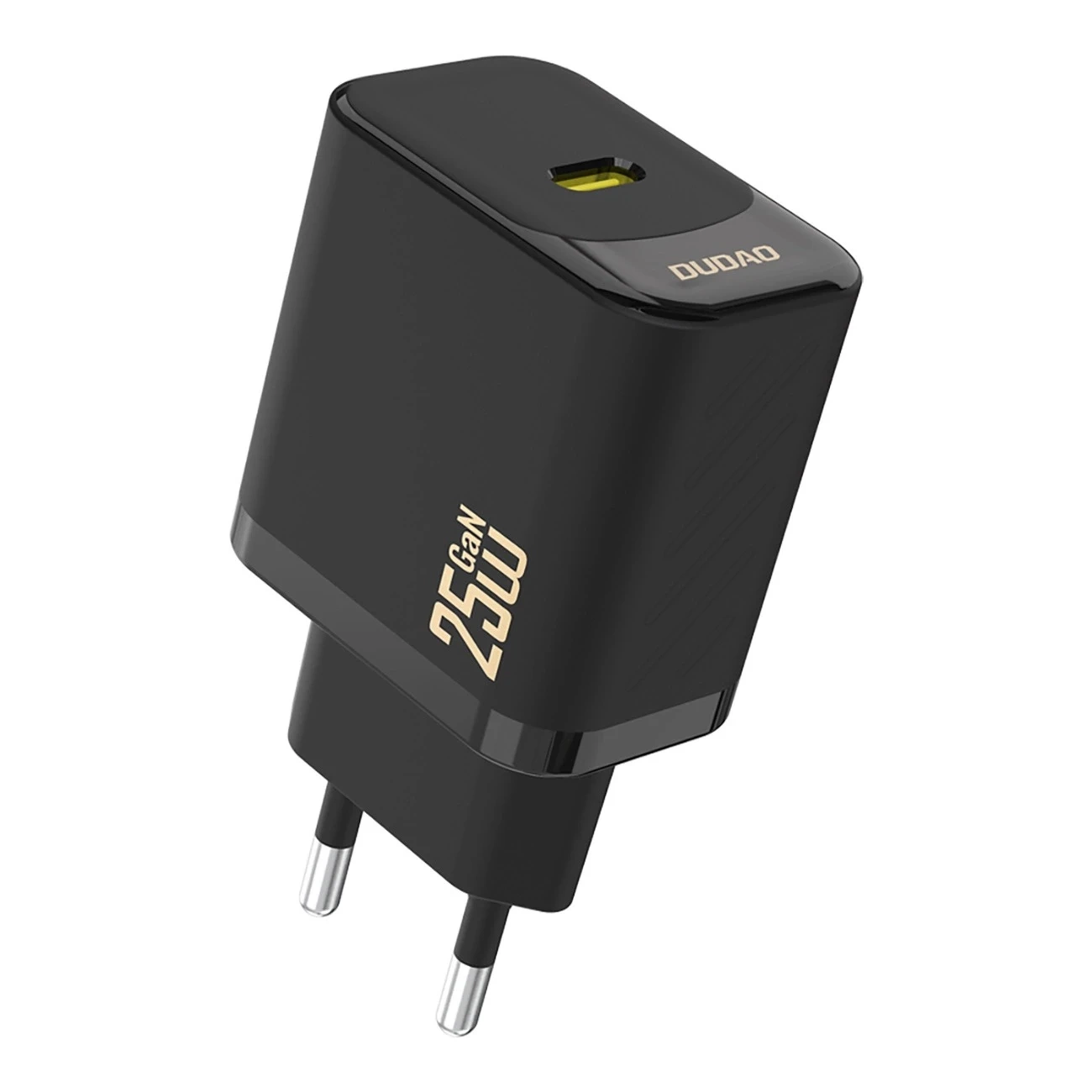 Ładowarka sieciowa Dudao A27 25W GaN USB-C Kompaktowa, Szybka - Czarna
