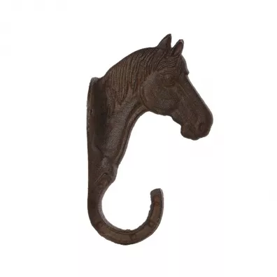 Esschert Design Uchwyt żeliwny na kwietnik koń