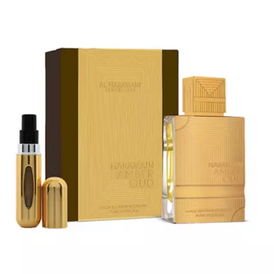 Al Haramain Zestaw wód perfumowanych Amber Oud Gold Edition Extreme 200 ml + 10 ml