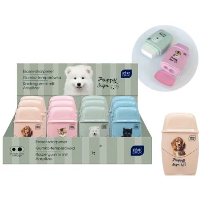 Gumko-temperówka Puppy Sign (12szt)