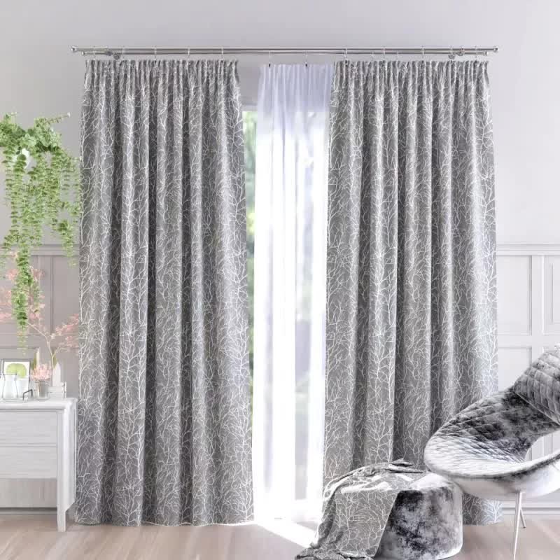 Zasłona metrażowa tkanina drukowana Derta 150cm - 150 cm