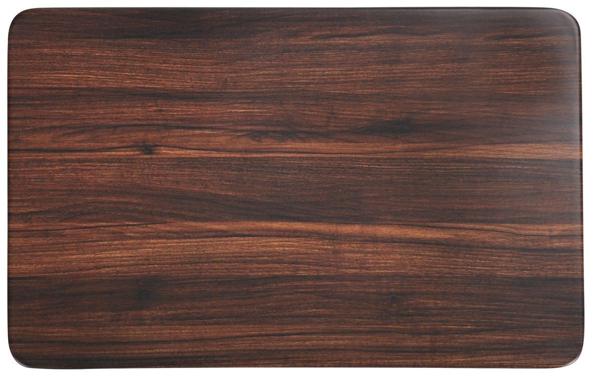 Kesper Deska śniadaniowa, melamina, 30x19 cm wzór drewna