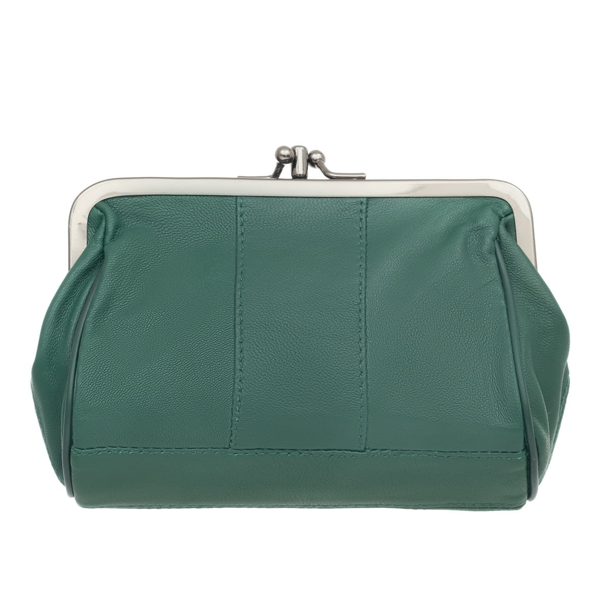 Duża Portmonetka Skórzana Kaletnik Butelkowa