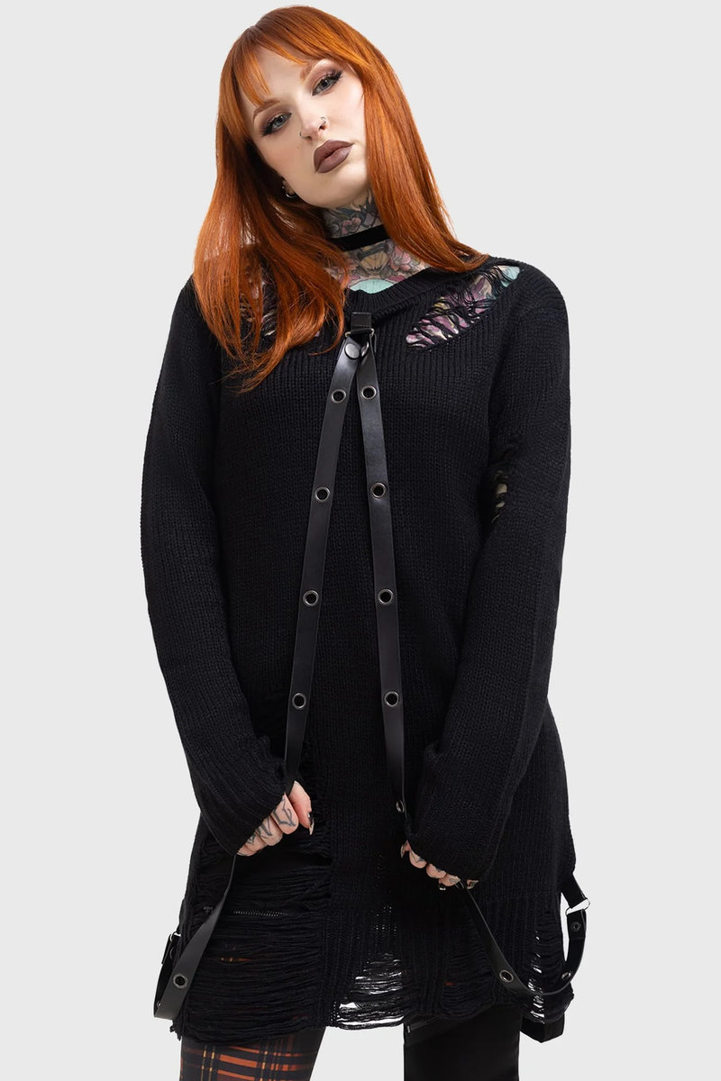 sweter KILLSTAR - LUNAR GRIT -XL