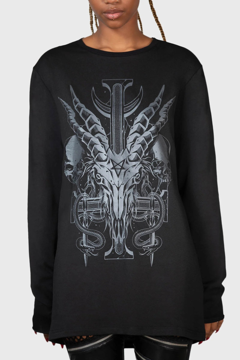 longsleeve unisex KILLSTAR - INFERNAL ASHES -XL