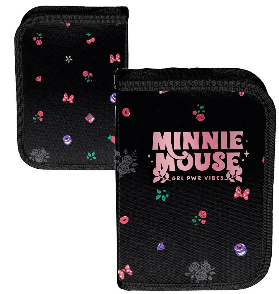 Piórnik szkolny rozkladany dwuklapkowy Disney Myszka Minnie