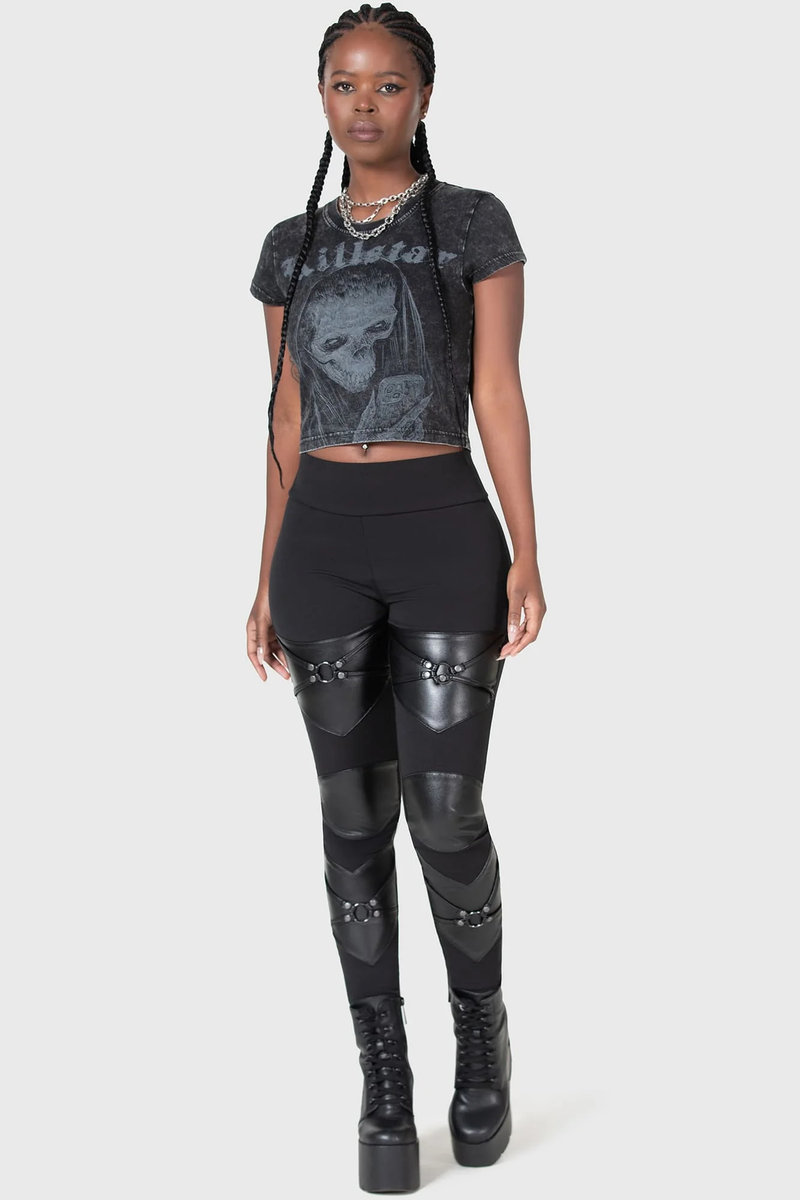 legginsy KILLSTAR - NIGHT DEMON -XS