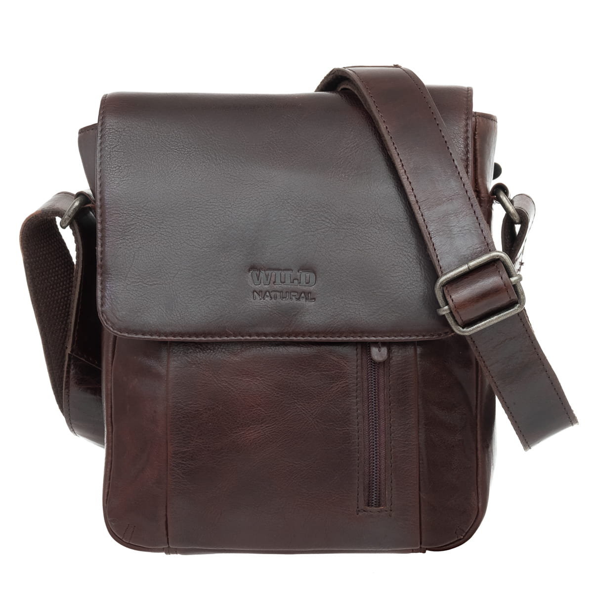 Torba Męska Skórzana Wild Natural Choco