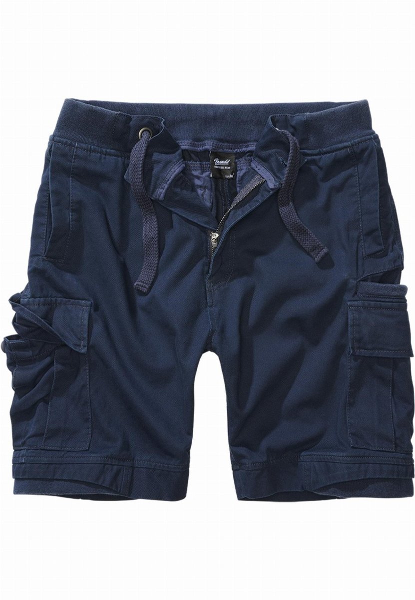 spodnie bojówki krótkie PECKHAM VINTAGE - NAVY-M