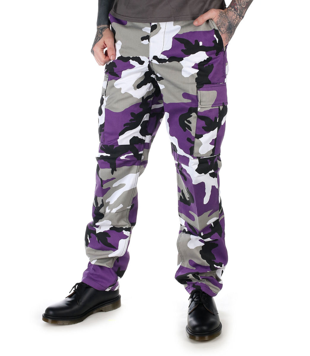 spodnie bojówki MMB US BDU HOSE LILA - CAMO-L