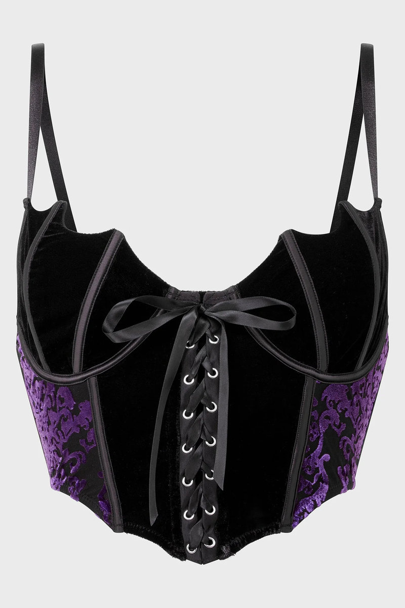 gorset KILLSTAR - FANG BURNOUT-XXL