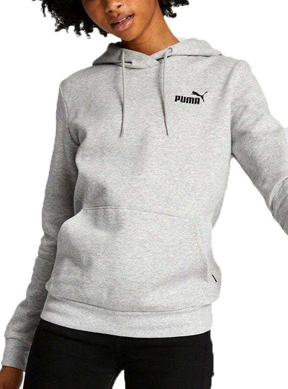 Puma Ess Small Logo Hoodie bluza damska z kapturem sportowa - XS