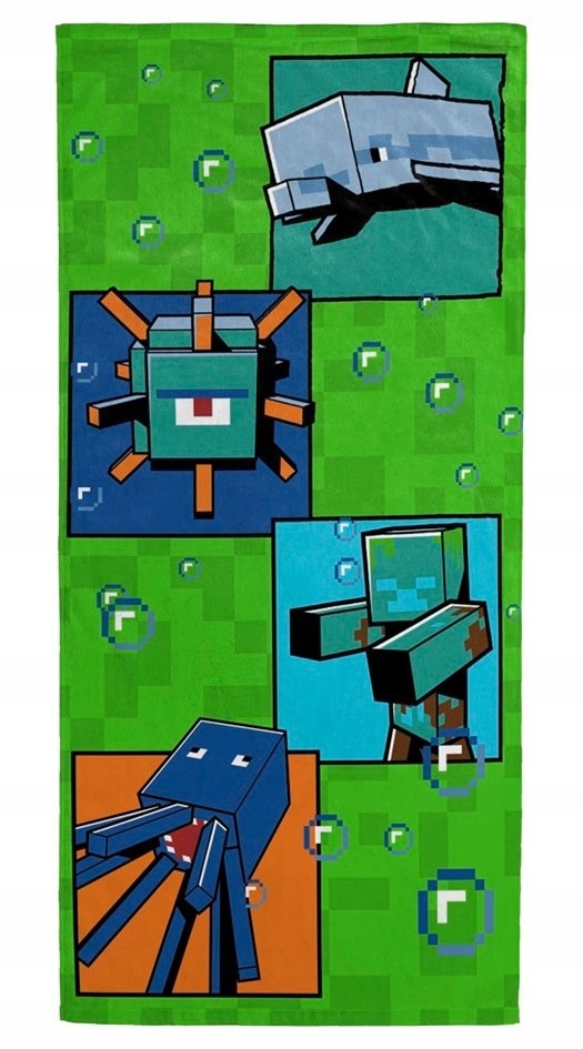 RĘCZNIK bawełniany MINECRAFT 70x140 cm