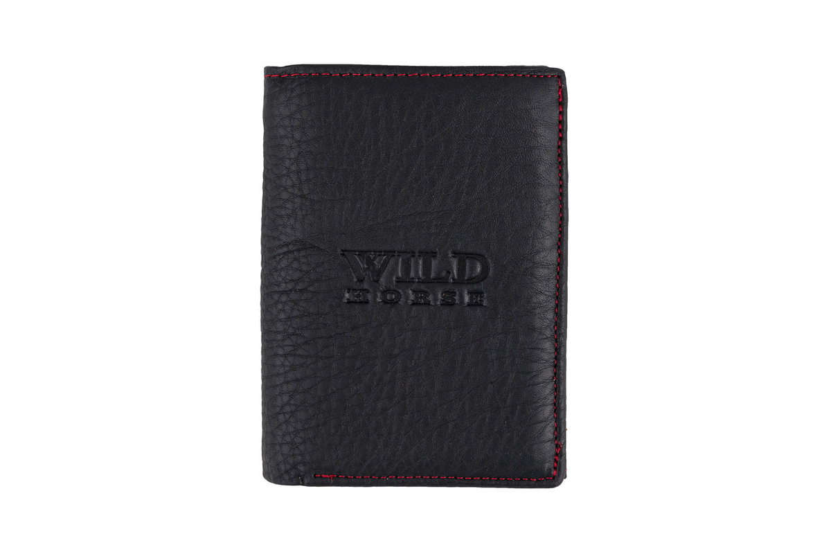 Portfel Męski Skórzany Wild Horse Czarny