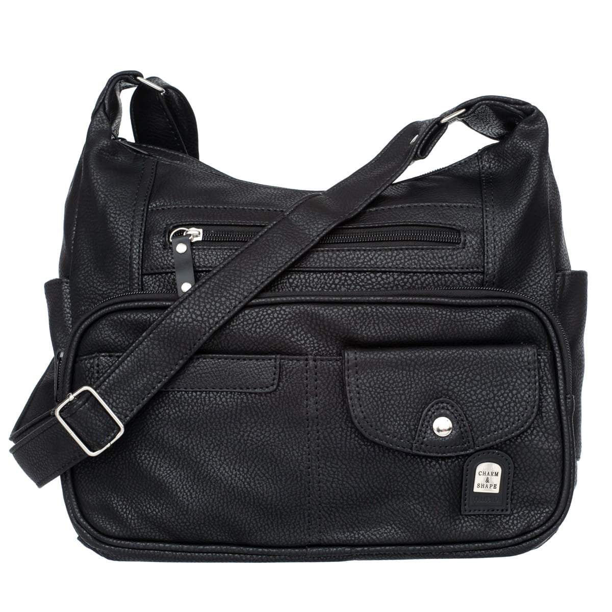 Średnia Torebka Damska Charm&Shape na ramię Czarna