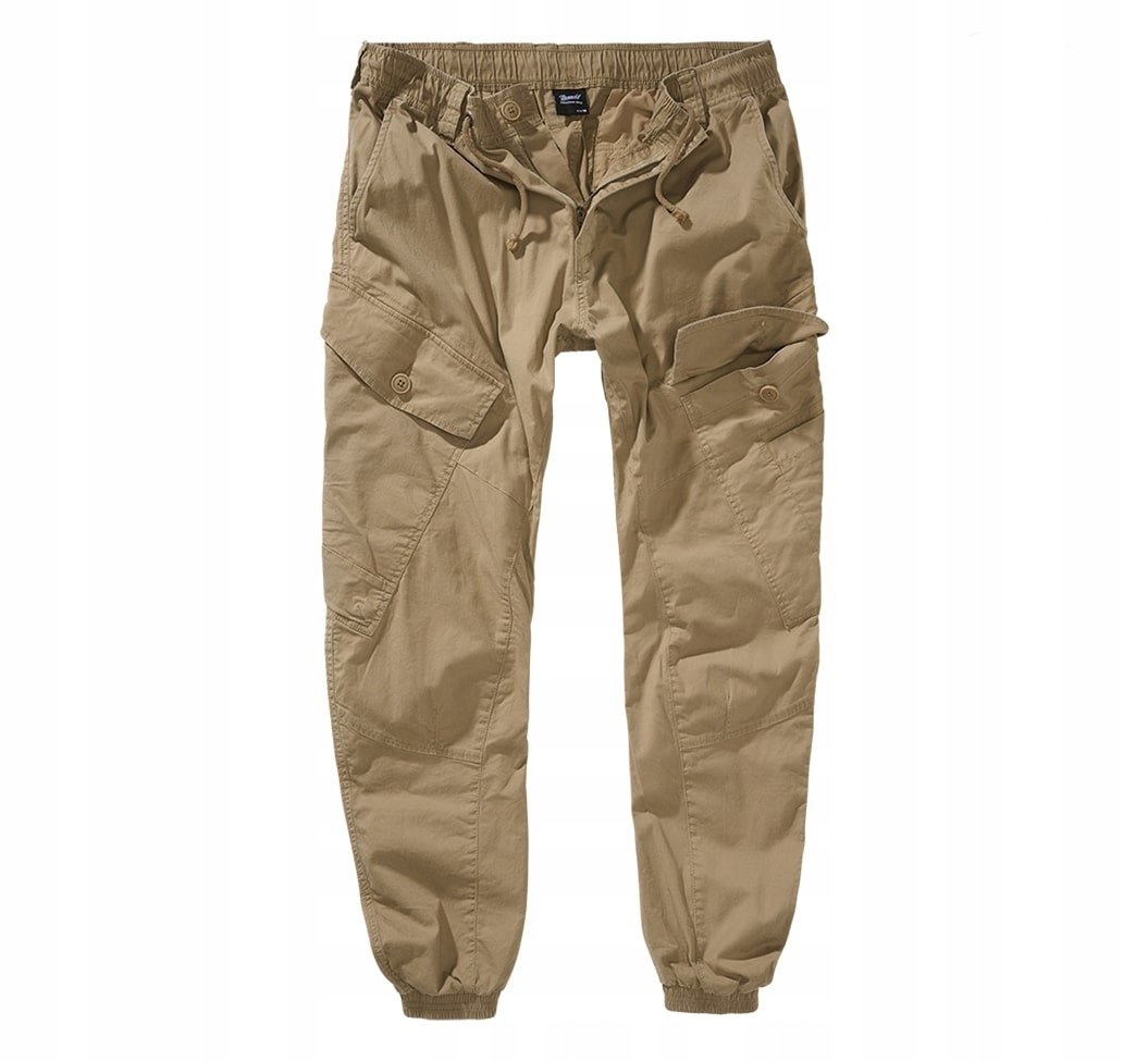 spodnie bojówki RAY VINTAGE - CAMEL-M