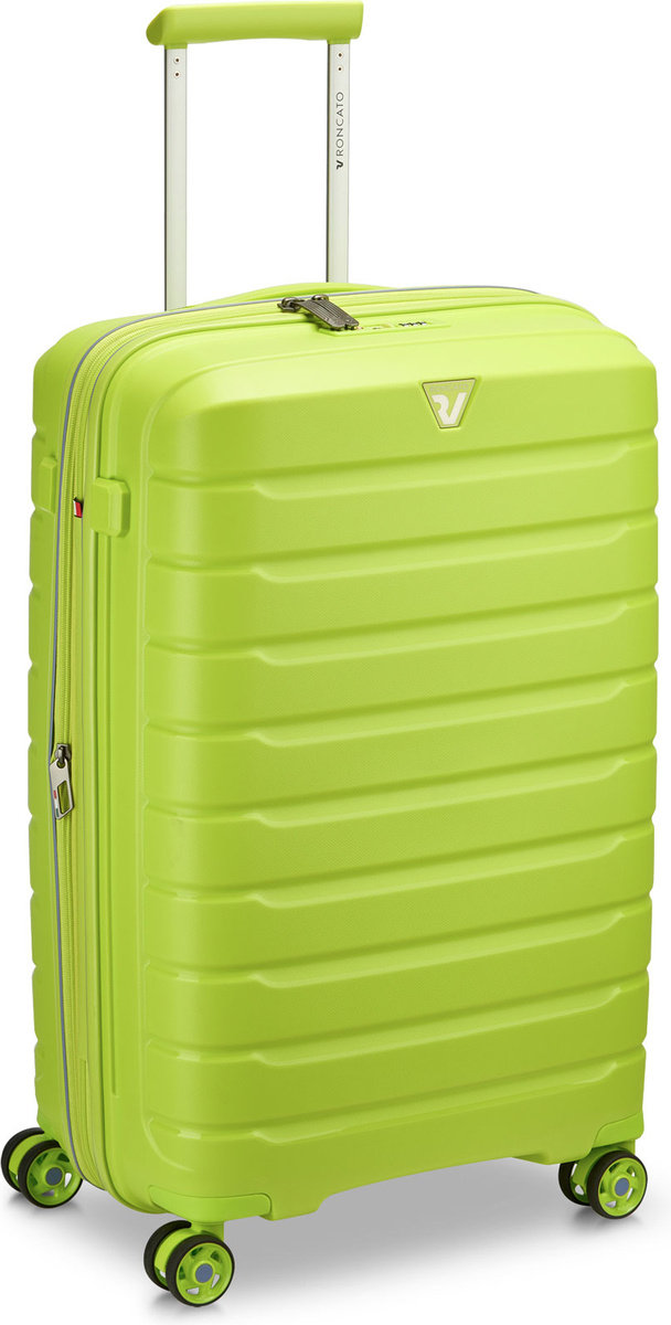 Walizka średnia Roncato B-Flying 68 cm - limonkowa