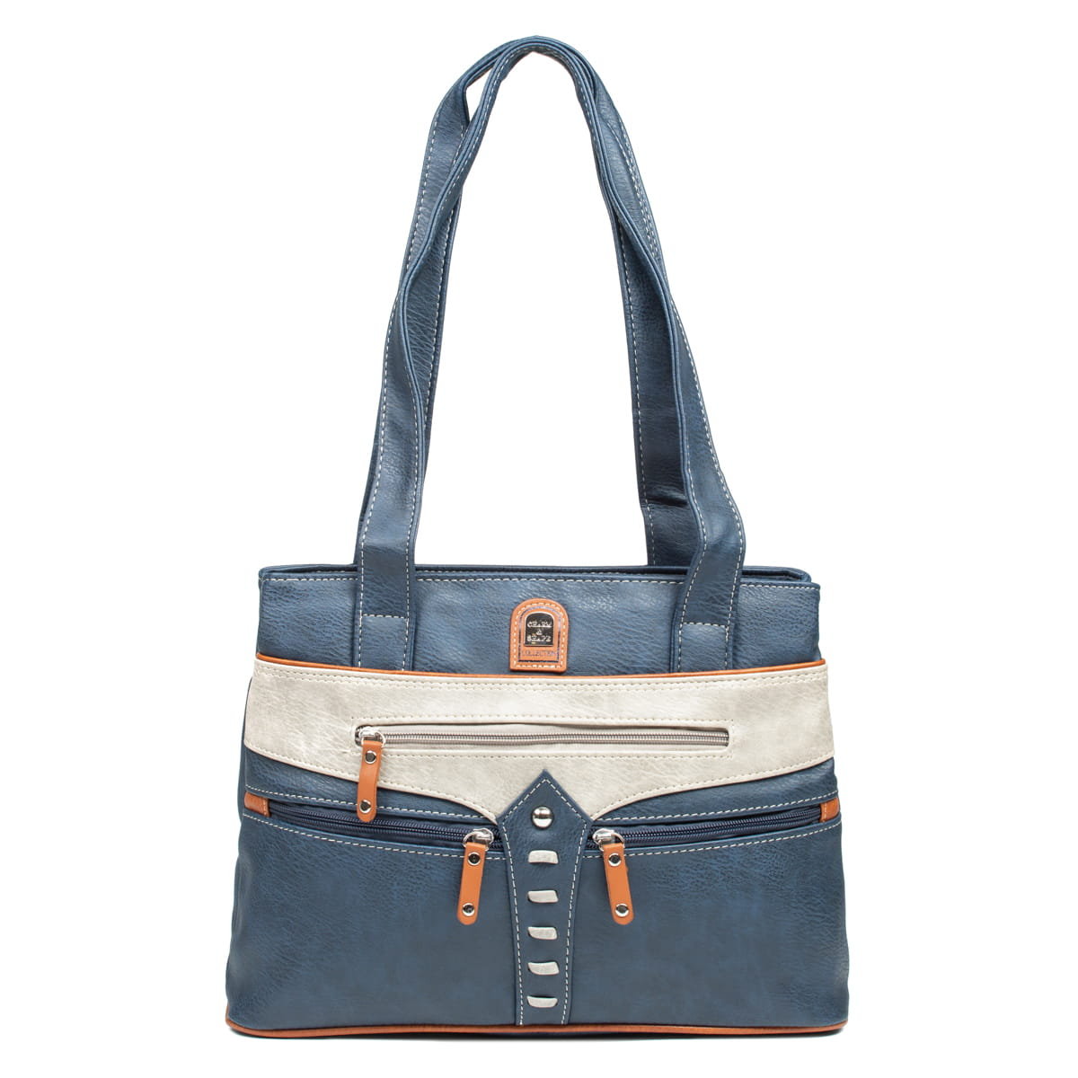 Średnia Torebka Damska Charm&Shape na ramię Granatowa