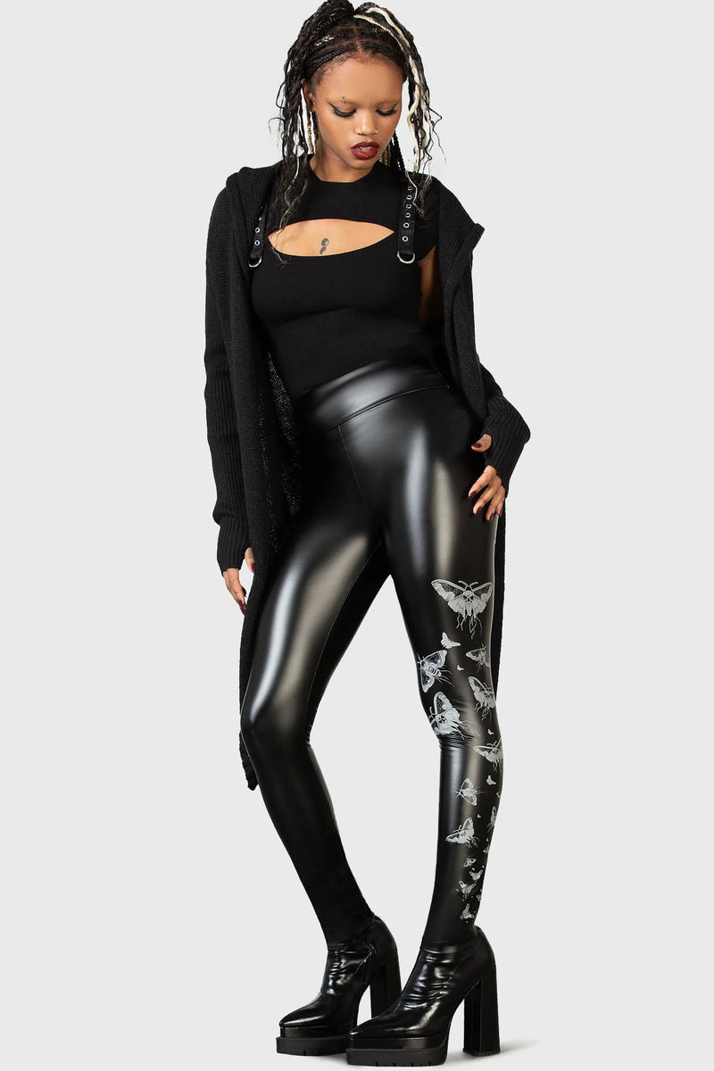 legginsy KILLSTAR - DEATH'S HEAD-M