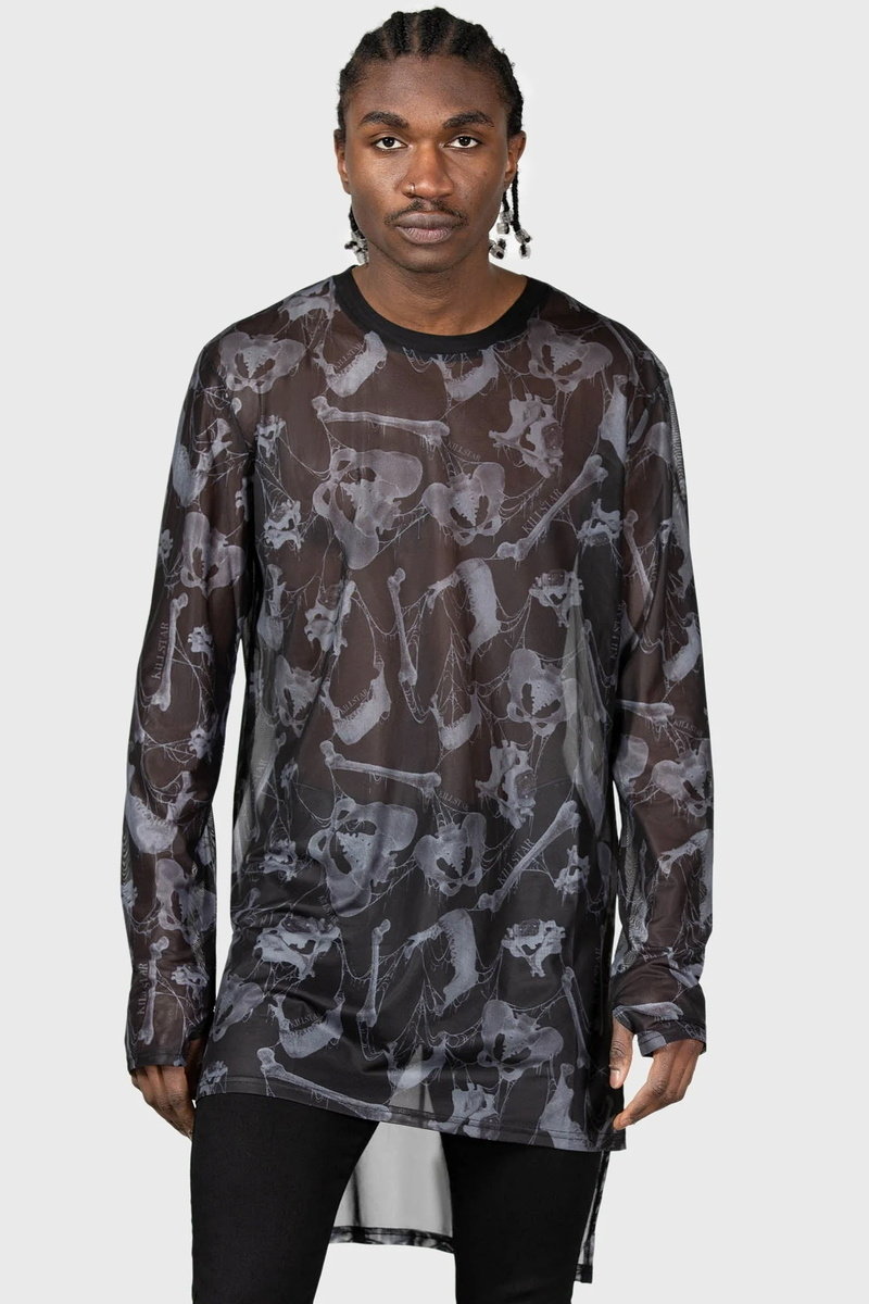 longsleeves unisex KILLSTAR - OSSUARY-S