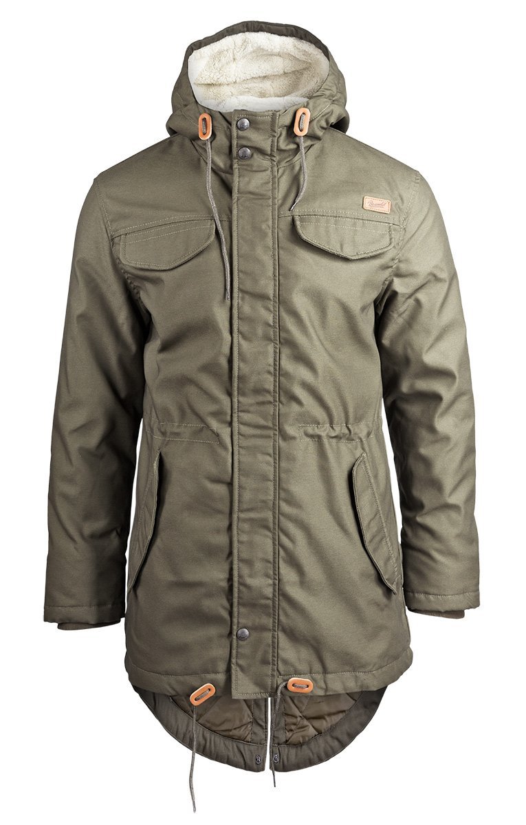kurtka MARSH LAKE TEDDYPARKA MEN olive-3XL
