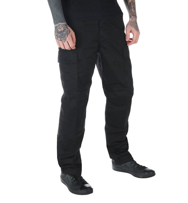 spodnie bojówki MMB US BDU HOSE SCHWARZ-XL