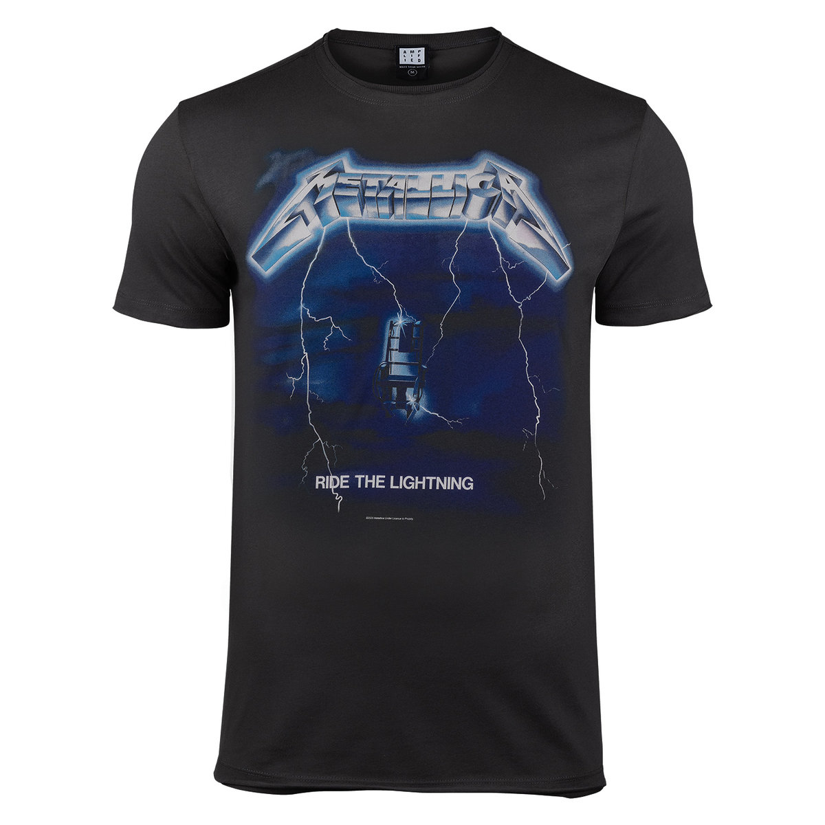 koszulka METALLICA - RIDE THE LIGHTNING, ciemnoszara-S