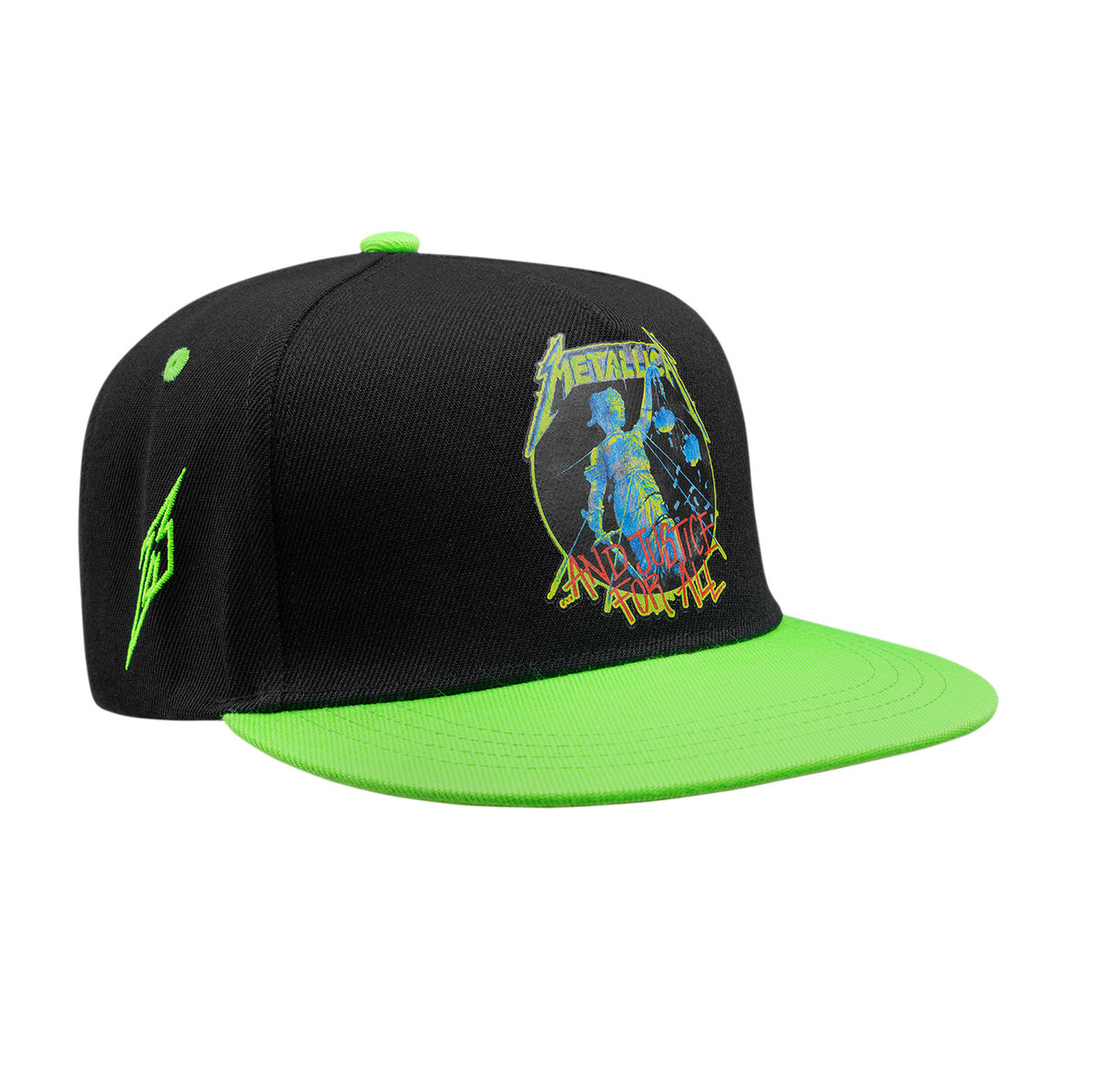 czapka METALLICA - AND JUSTICE FOR ALL BLACK/GREEN