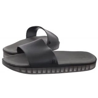 Klapki Beach Slide Next Gen A 32947/53884 Matte Black/Smoke (ML373-a) Melissa
