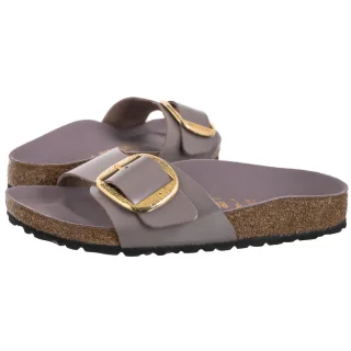 Klapki Madrid Big Buckle High-Shine Faded Purple 1029843 (BK238-f) Birkenstock