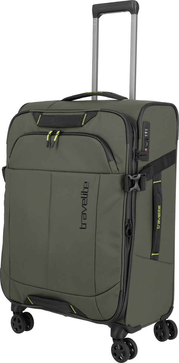 Walizka średnia Travelite Briize 67 cm Khaki