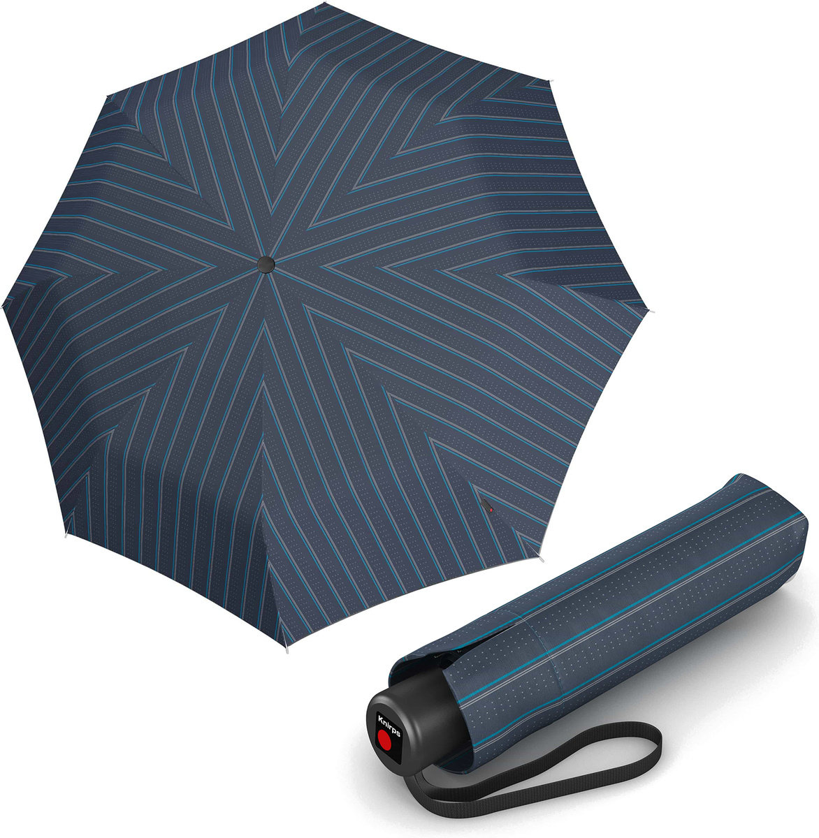 Parasol mały manualny Knirps A.050 2Move Blue