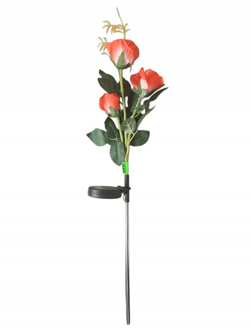 Solarne Kwiaty Róże Czerwone 60 Cm 1 Szt.