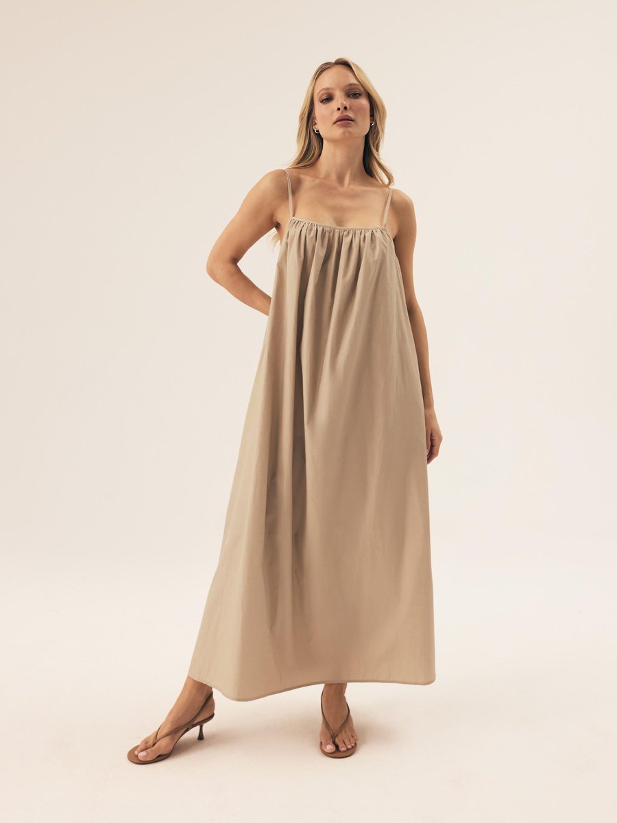 Sukienka Verona Esotiq beżowy L/XL