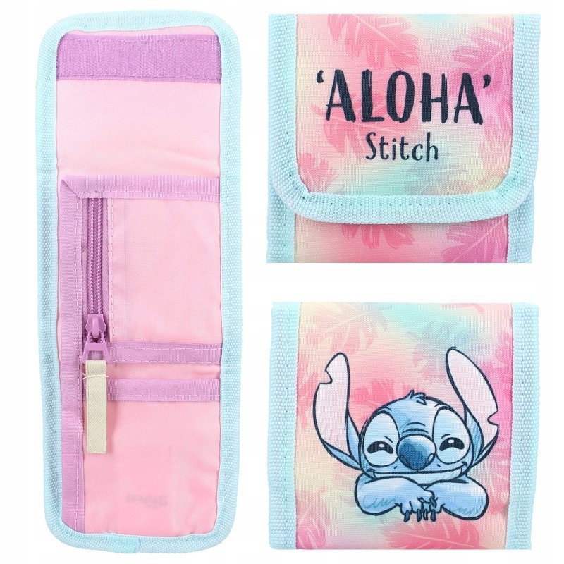 VADOBAG PORTFEL PORTFELIK DZIECIĘCY SZKOLNY PORTMONETKA DLA DZIECI STITCH
