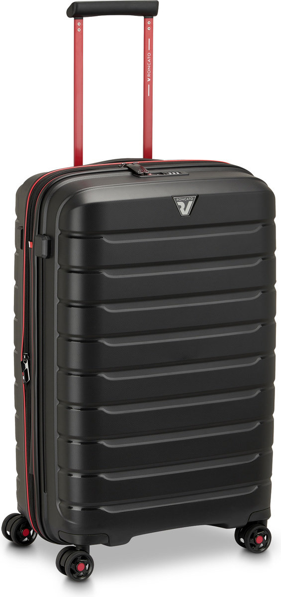 Walizka średnia Roncato B-Flying 68 cm - czarna
