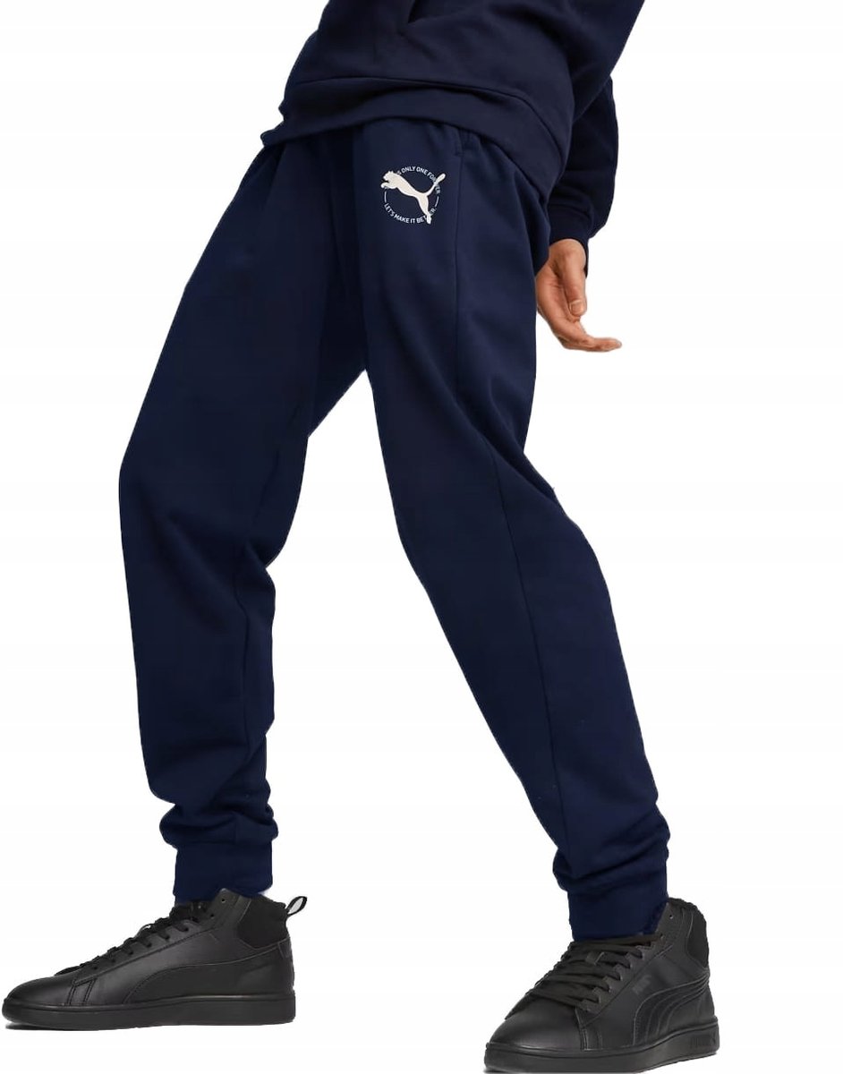 Puma spodnie dresowe męskie joggery sportowe 676065-06 XXL