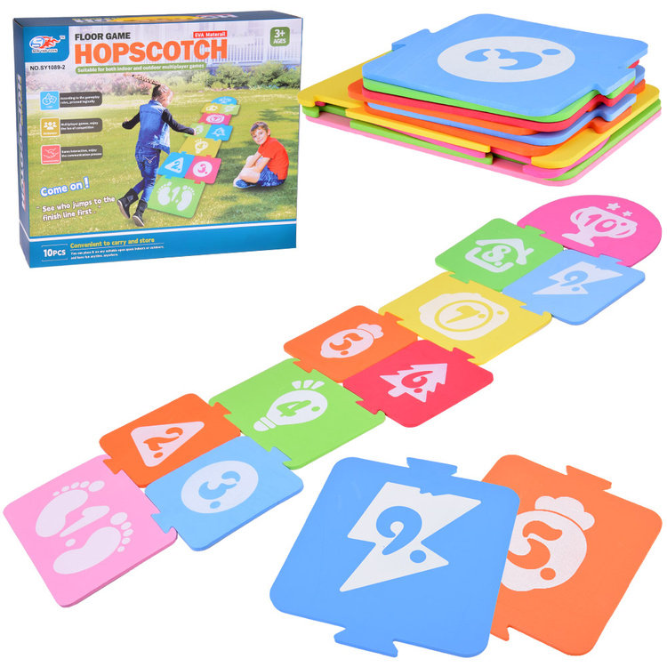 KOLOROWA GRA RUCHOWA GRA W KLASY PIANKOWE PUZZLE