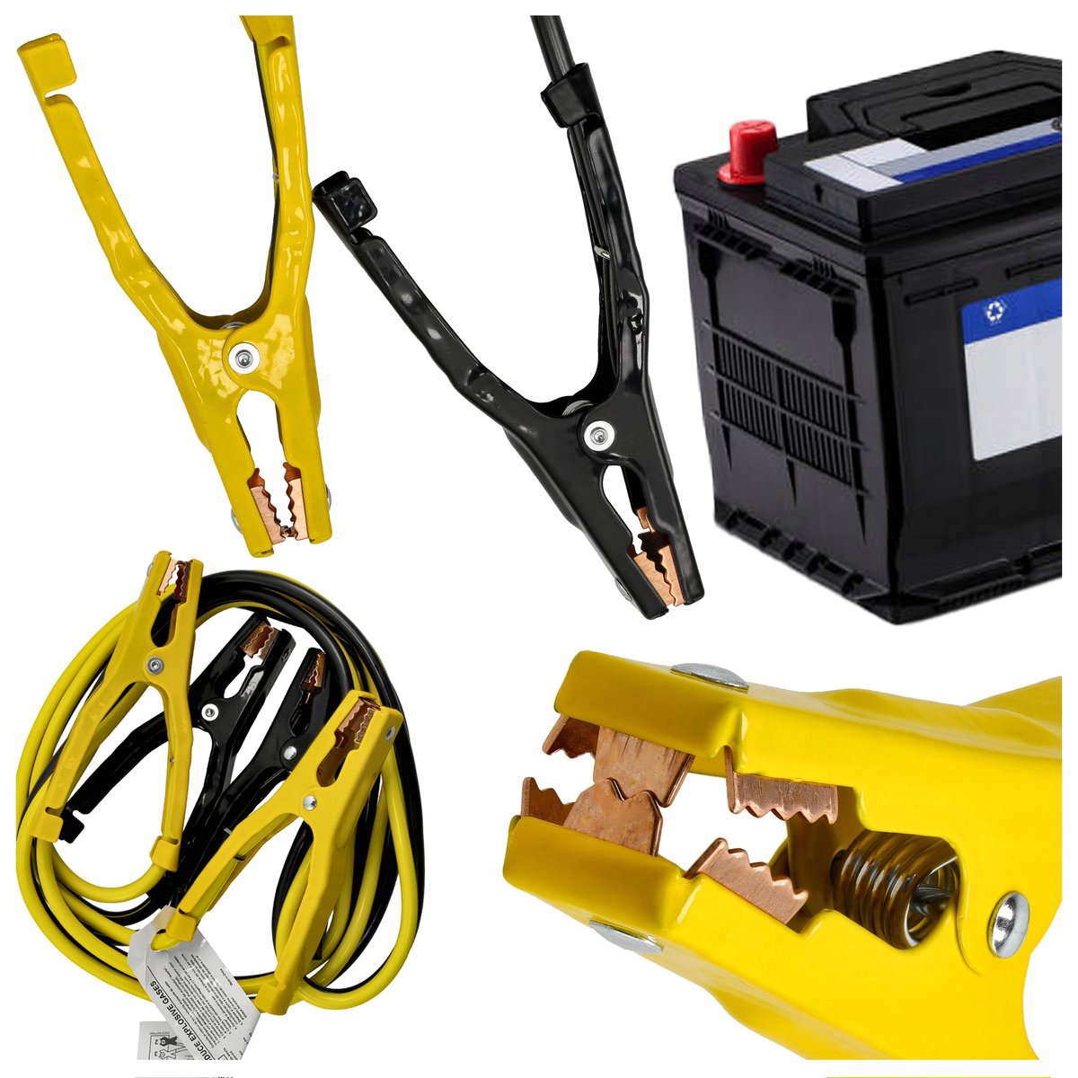 Kable Rozruchowe Przewody Do Odpalania Samochodu 400A 3m Grube Kable