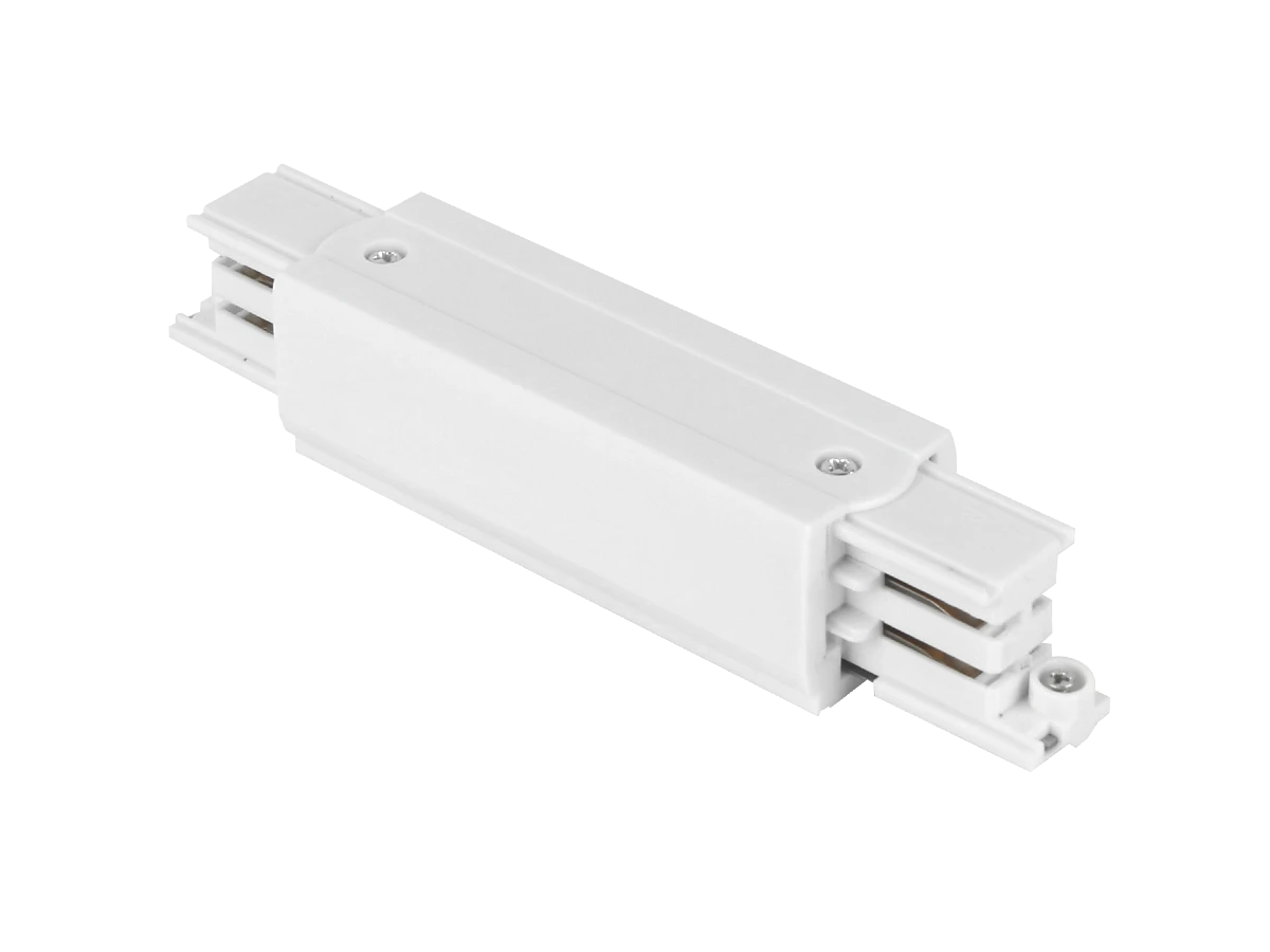 Łącznik I do szynoprzewodu biały z zasilaniem LUMICANTO LED LINE