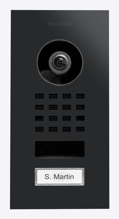 DoorBird D1101V wideodomofon Czarny