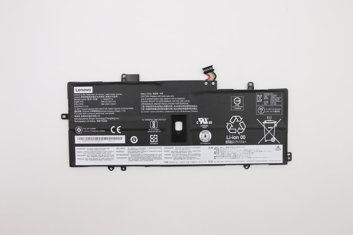 Lenovo 5B10W13931 części zamienne do notatników Bateria 5B10W13931