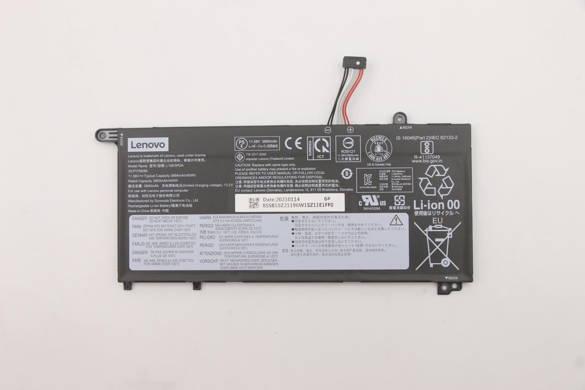 Lenovo 5B10Z21197 części zamienne do notatników Bateria 5B10Z21197
