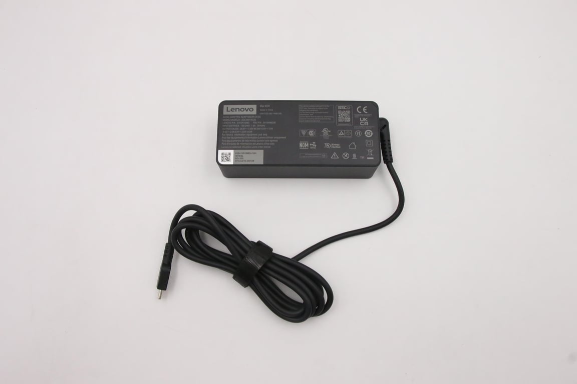 Lenovo 5A10W86295 adapter zasilający/ inwentor Wewnętrzna 65 W Czarny 5A10W86295