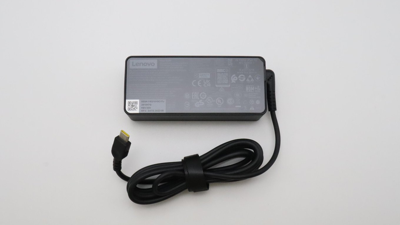 Lenovo 5A11E21011 adapter zasilający/ inwentor Wewnętrzna 45 W Czarny 5A11E21011