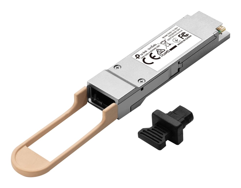 TP-Link Omada SM9110-SR4 moduł przekaźników sieciowych Swiatłowód 100000 Mbit/s QSFP28 850 nm