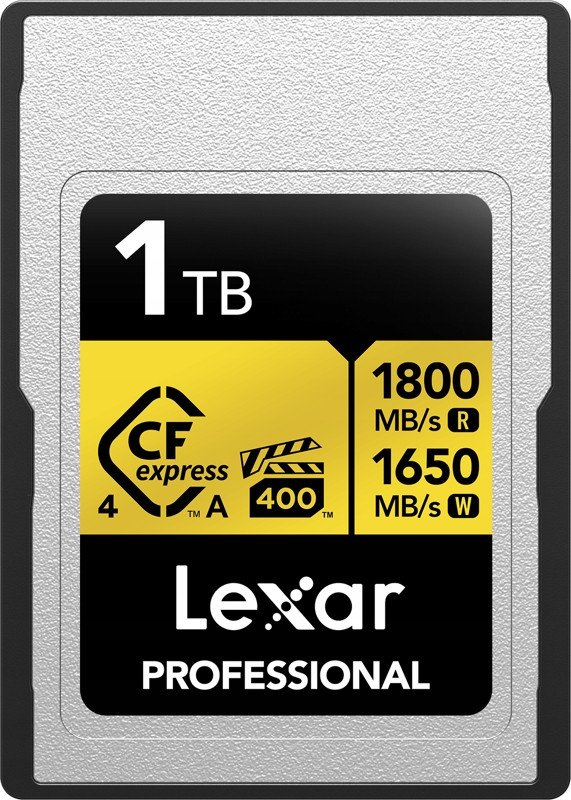 Karta Lexar Professional Gold CFexpress 1 TB LCAGOLD001T-RNENG