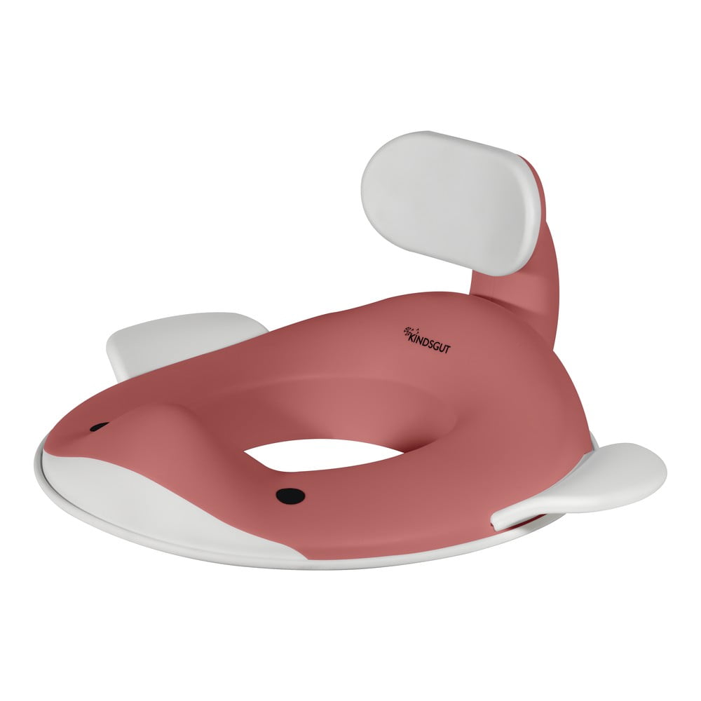 Ciemnoróżowa dziecięca deska sedesowa Dusty pink – Kindsgut